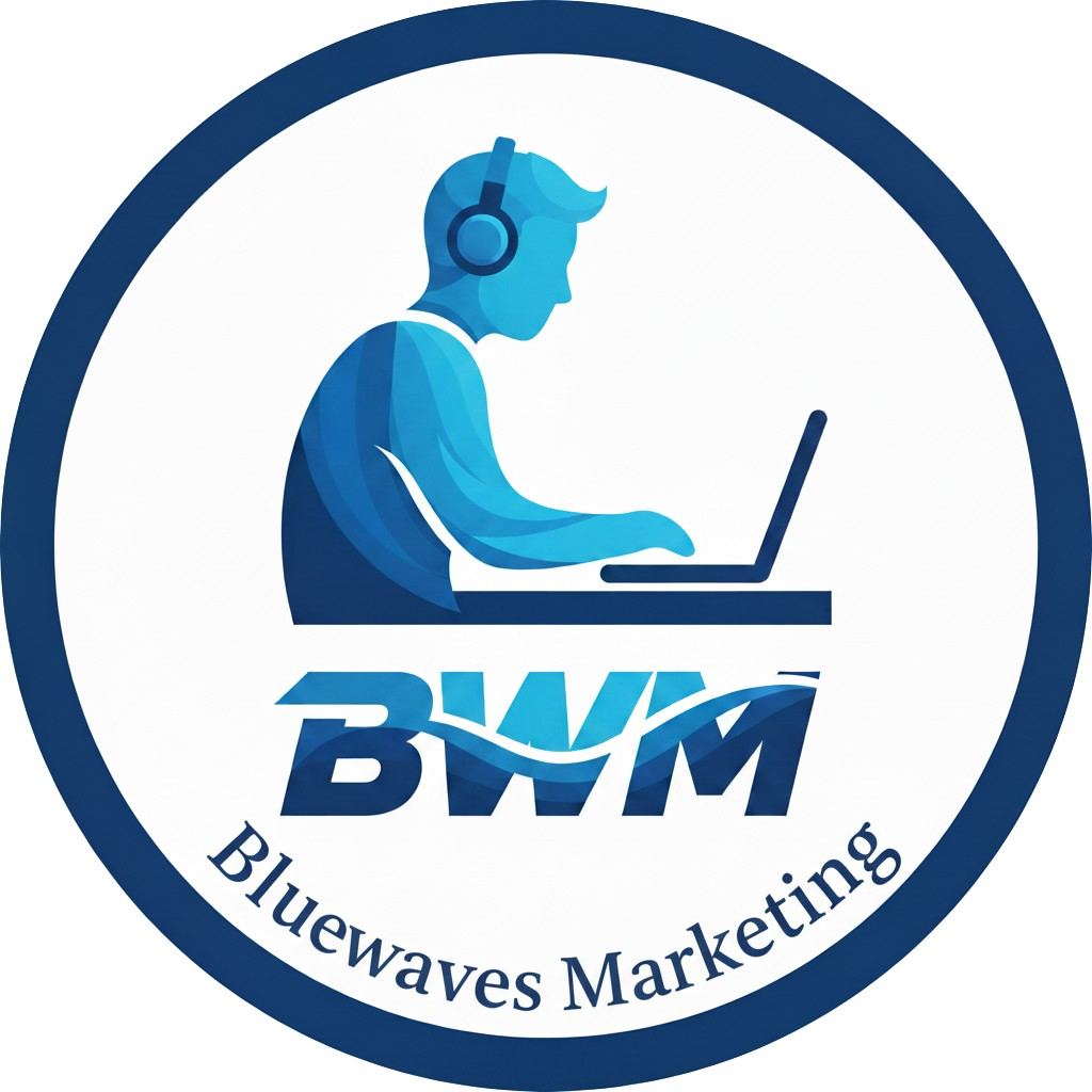 Bluewaves Marketing Logo